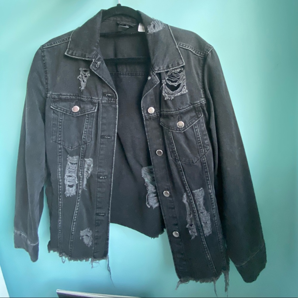 Black Denim Jacket